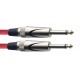 Stagg SGC3DL CRD 3m / 10 ft Instrument Cable - Straight/Straight, Red